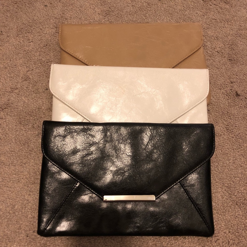 LOT of 3 style&co envelope clutches